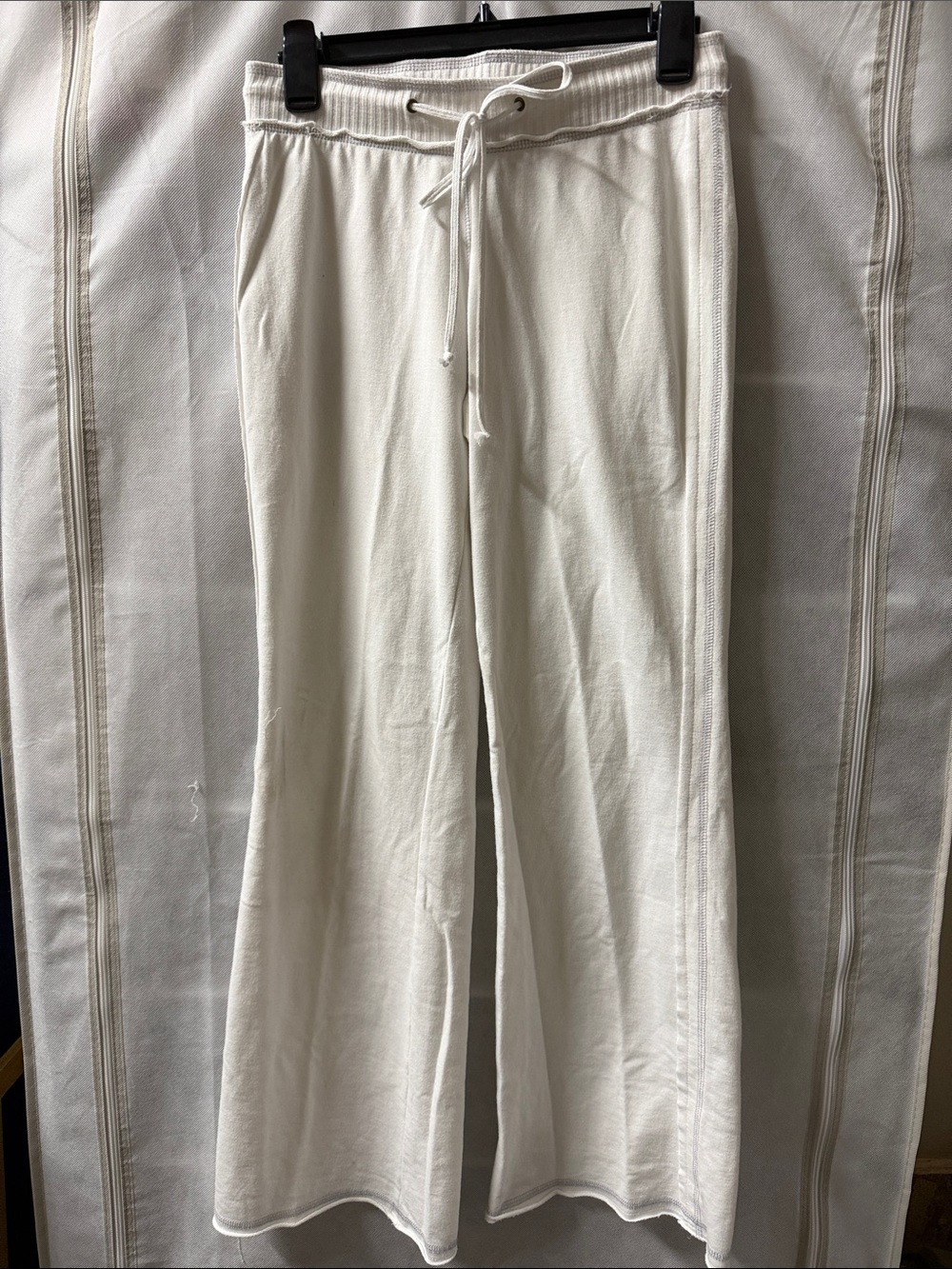 Planet Gold 100% Cotton Wide-Leg Drawstring Track Pants